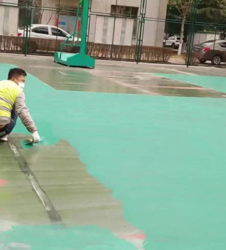 株洲球场地面翻新